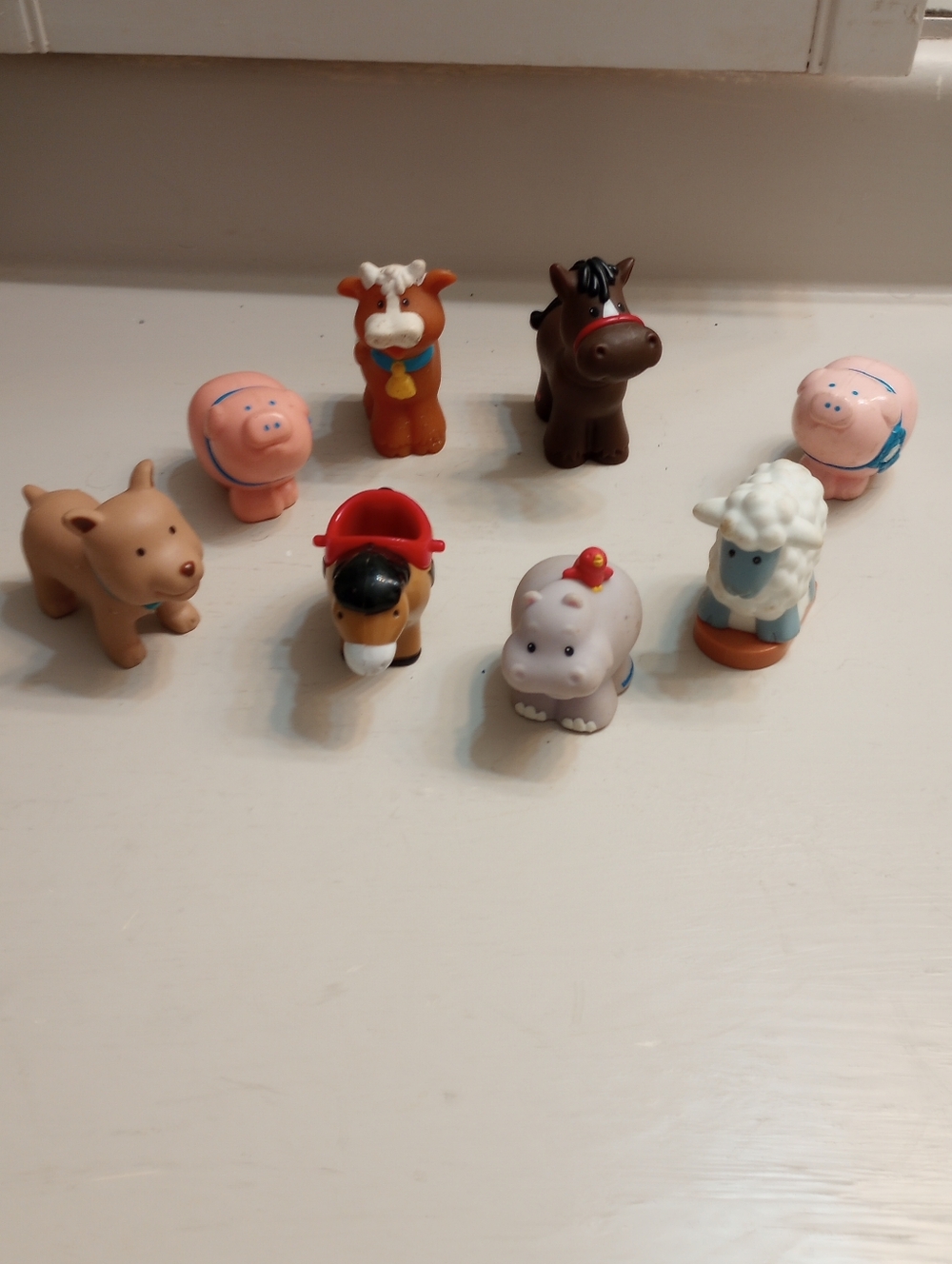 Fisher Price Little People Bundle Of 8 Animal Figures